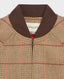 Louise Langley Tweed Bomber Jacket, Poppy Red | Really Wild Clothing | Detail