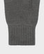 Cashmere Gloves, Granite Grey | Really Wild Clothing | Detail