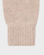 Cashmere Gloves, Natural | Really Wild Clothing | Detail