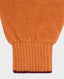 Lambswool Fingerless Gloves, Sienna Port | Really Wild Clothing | Detail