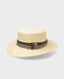 Pachacuti Camille Flat Top Hat, Natural | Really Wild Clothing | Hat side