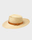 Pachacuti Frontera Wide Brim Hat, Natural | Really Wild Clothing | Hat side