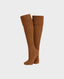 Lady Harris Long Socks, Bronze | Really Wild Clothing | Flat Lay