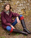 Lady Harris Long Socks, Chestnut | Really Wild Clothing | Campaign