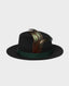 Haydock Fedora, Black | Really Wild Clothing | Side