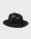 Haydock Fedora, Black | Really Wild Clothing | Back