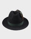 Haydock Fedora, Black | Really Wild Clothing | Front