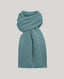 Cashmere Shawl Scarf in Teal Blue