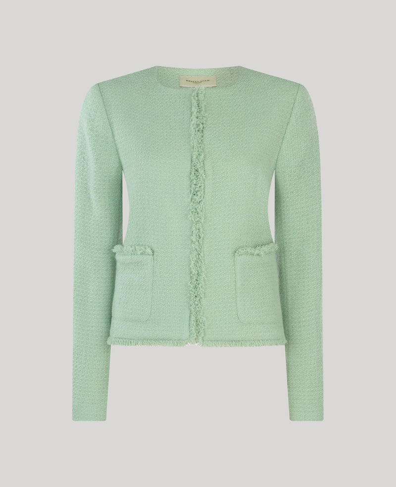 Gabrielle Wool Boucle Jacket
