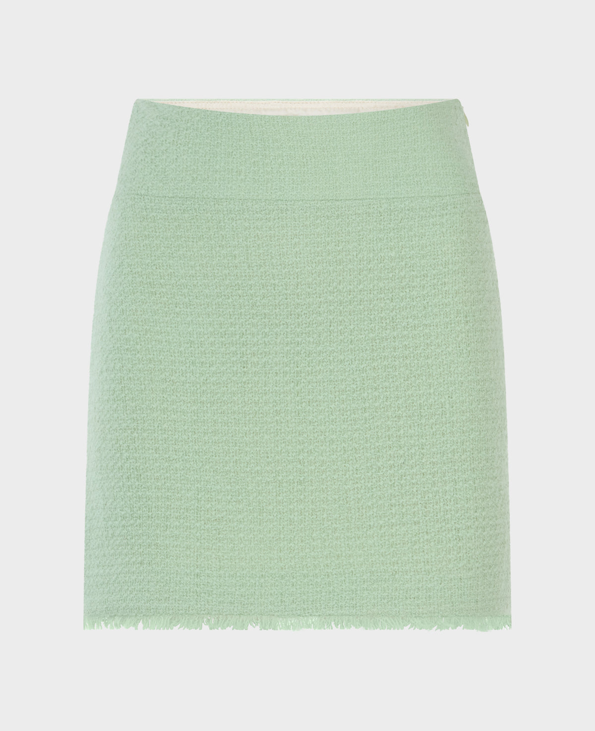 Gabrielle Wool Boucle Skirt