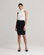 Pippa Wool Pencil Skirt In Black