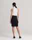 Pippa Wool Pencil Skirt In Black