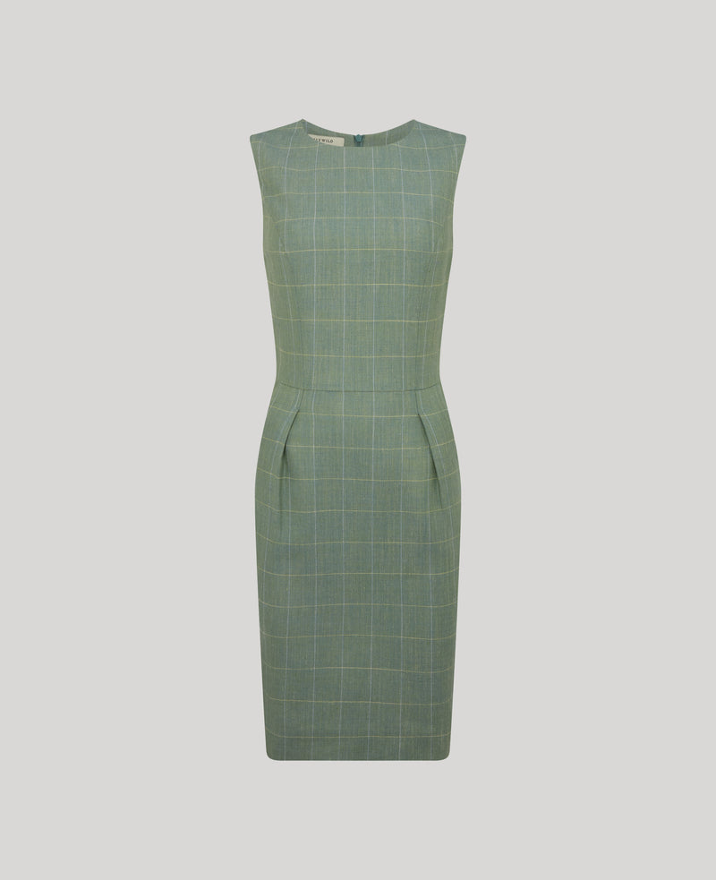 Jackie Wool Silk Shift Dress