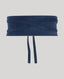 Suede Cummerbund Navy