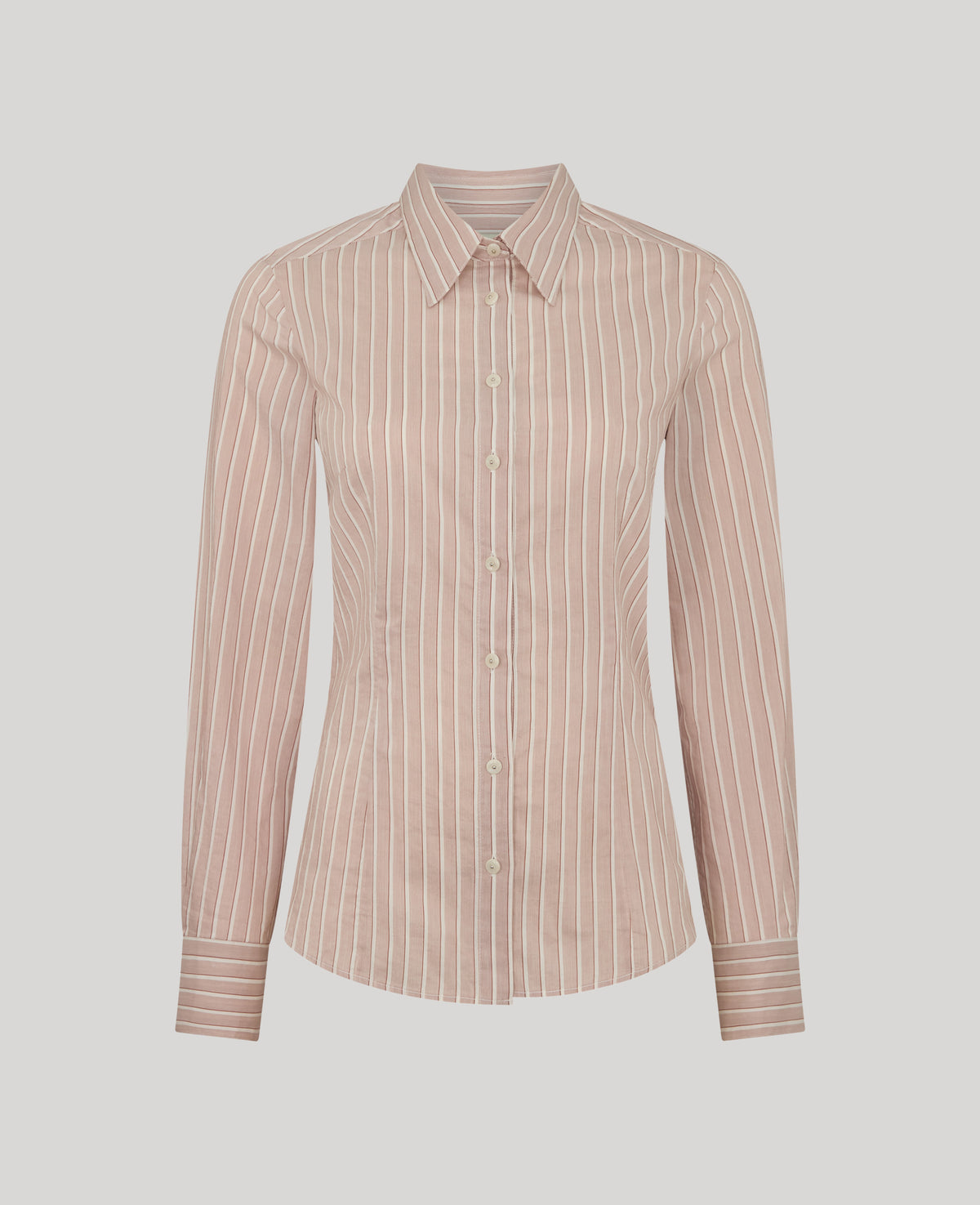 Emma Cotton Silk Fitted Shirt