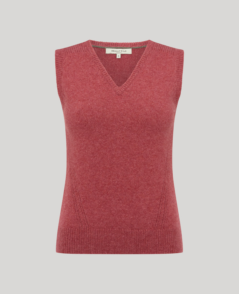 Lambswool V-Neck Tank