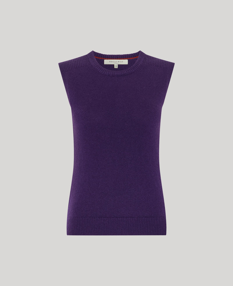 Highgrove Recycled Cashmere Round Neck Tank
