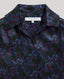 Birch Print Silk Shirt Dress
