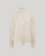 Cliveden Silk Fixed Tie Neck Blouse