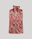 Peacock Silk Tie Neck Blouse