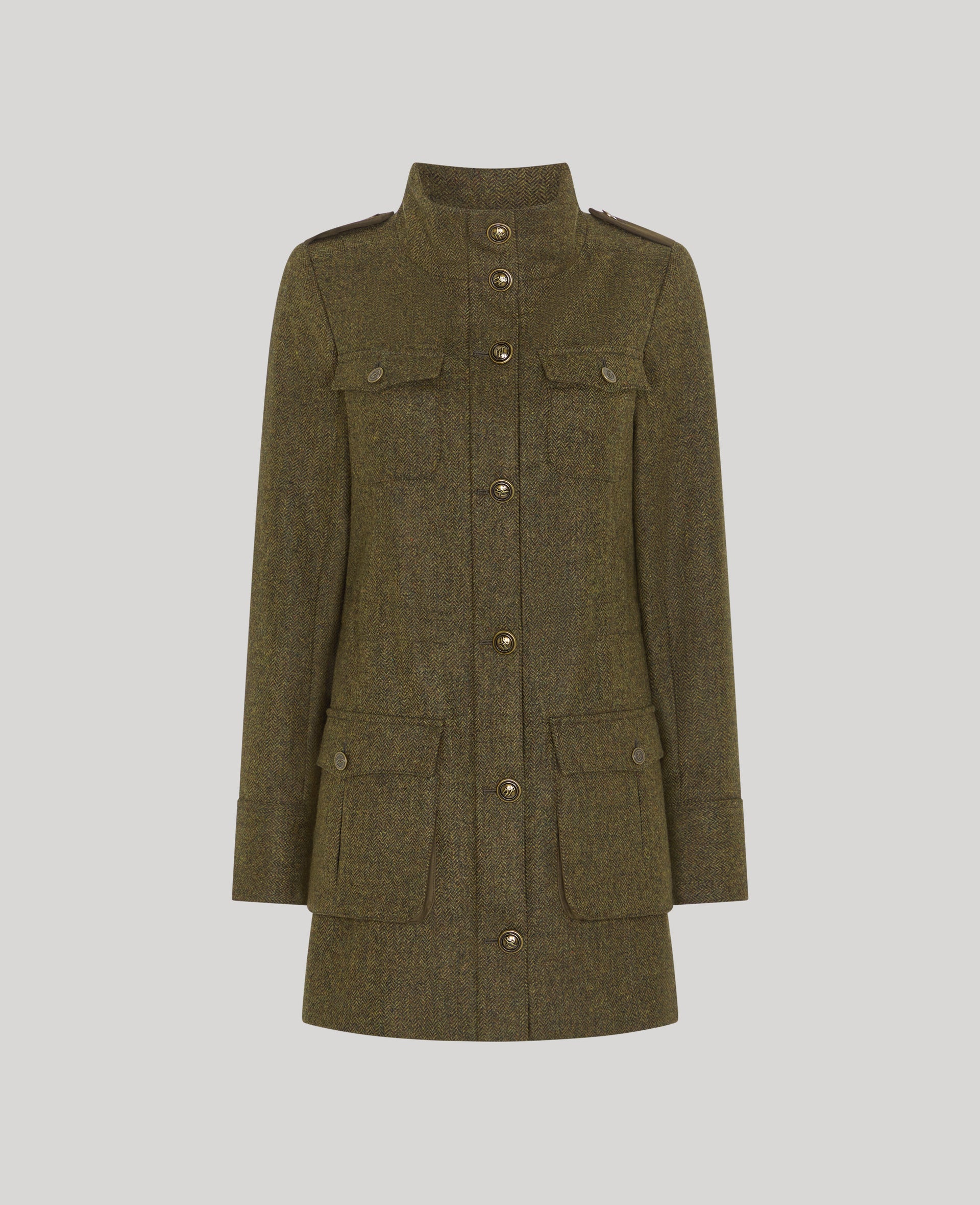 Beaufort Tweed Longline Field Parka