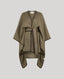 Katherine Lambswool Belted Cape