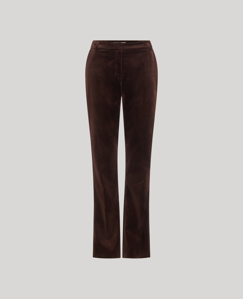 Mayfair Velvet Flare Trousers