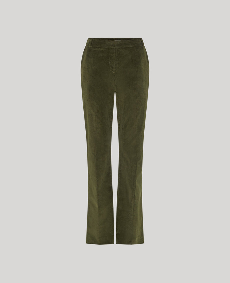 Wellington Corduroy Flare Trousers