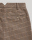 Kensington Tweed Turn-Up Trousers