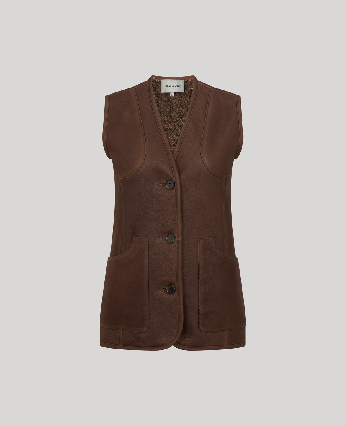 Gloucestershire Sheepskin Waistcoat