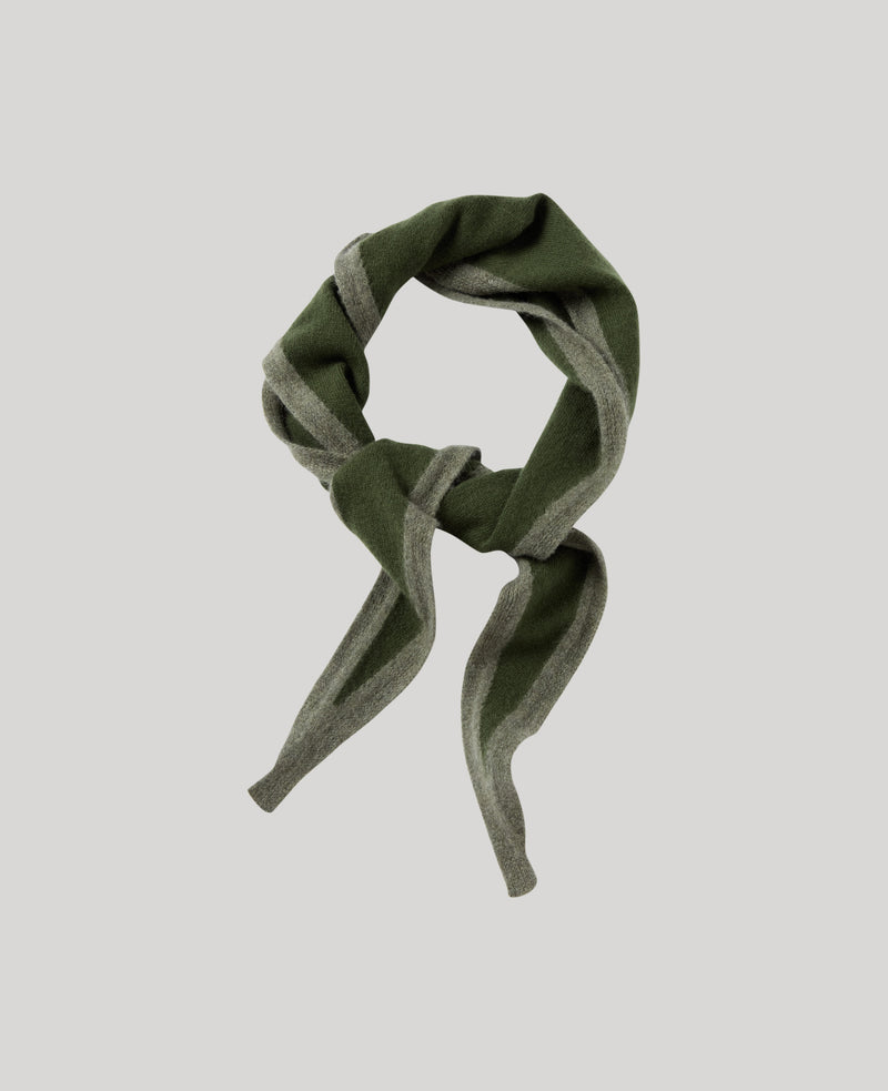 Crown Cashmere Triangle Scarf