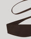 New Shape Suede Cummerbund