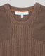 Kinalba Lambswool Crew Neck Tank with Alcantara Patches