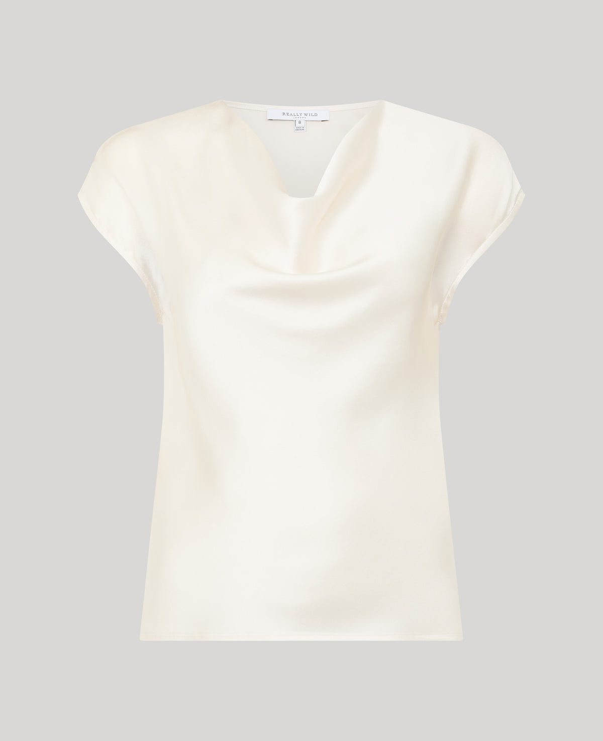Chester Silk Cowl Neck Blouse