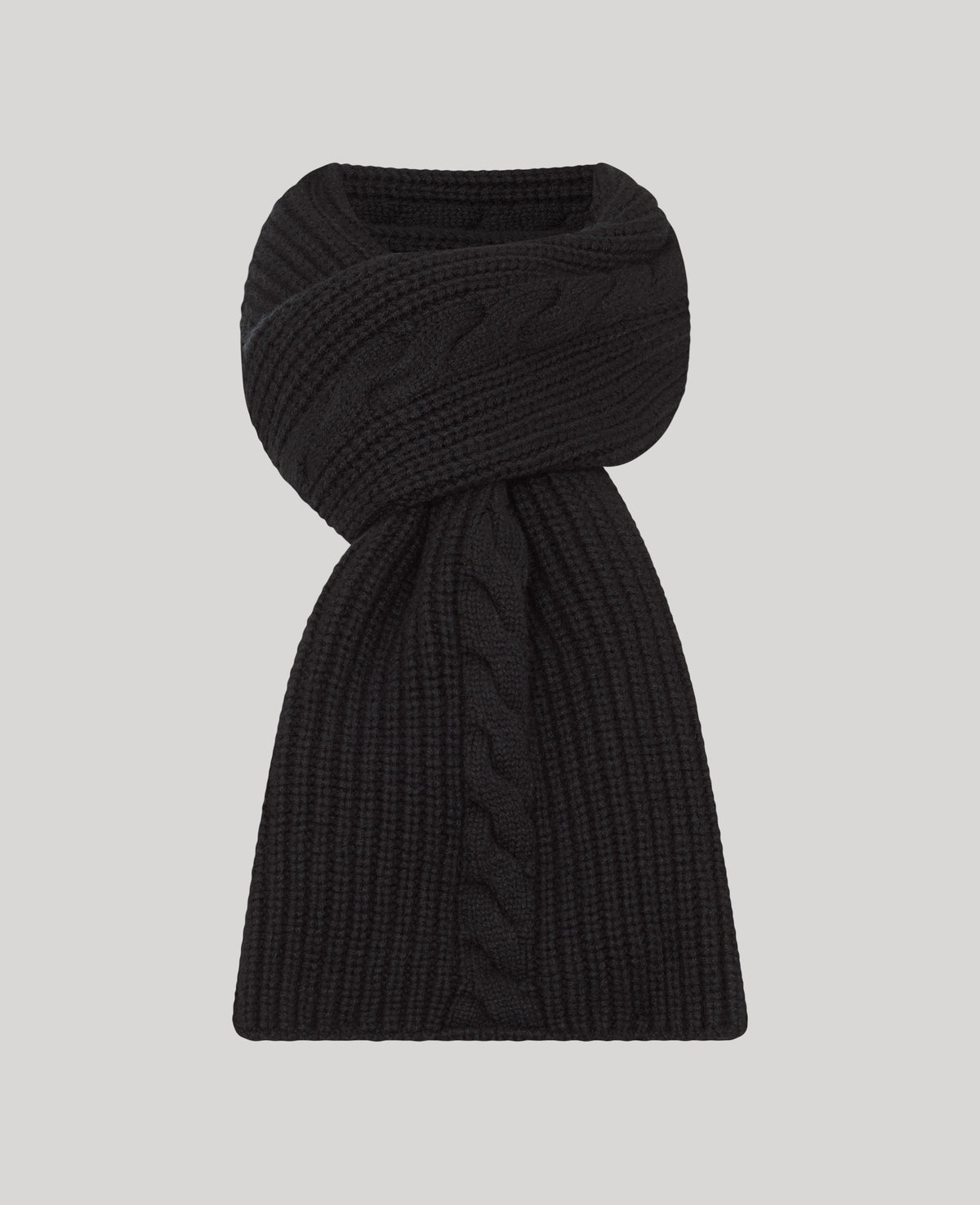 Cashmere Cable Scarf