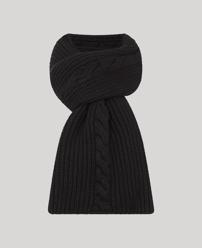 Cashmere Cable Scarf
