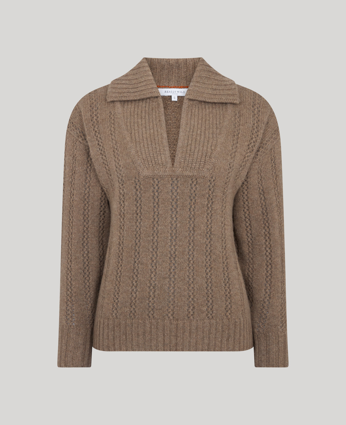 Madeline Cashmere Lace Sweater