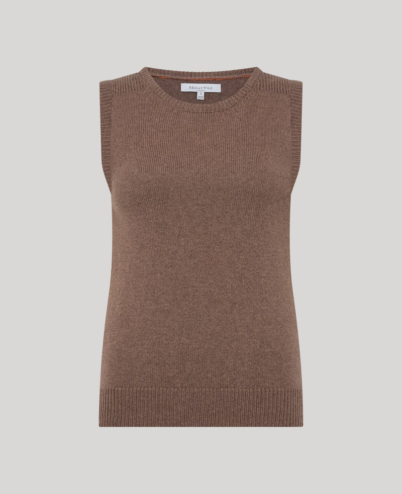 Lambswool Crew-Neck Tank