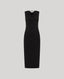Rosa Jersey Cowl Neck Shift Dress