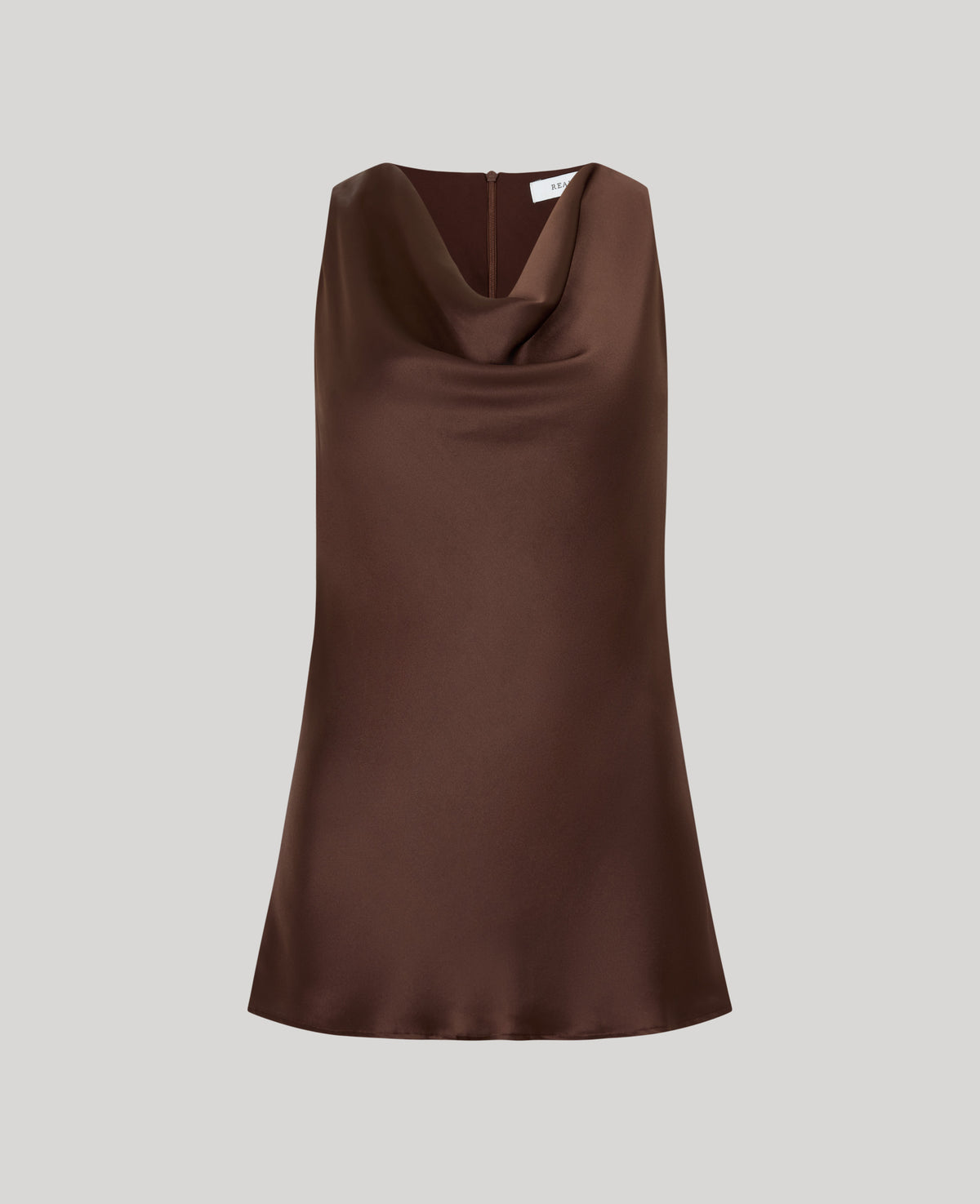 Eton Silk Sleeveless Cowl Neck Blouse