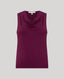 Eton Silk Sleeveless Cowl Neck Blouse