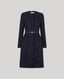 Audrey Boucle Belted Coat