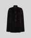 Belvedere Merino Wool Funnel Neck Cape