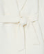 Bianca Merino Wool Long Slim Wrap Coat