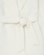Bianca Merino Wool Mid Length Slim Wrap Coat