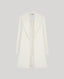 Bianca Merino Wool Mid Length Slim Wrap Coat