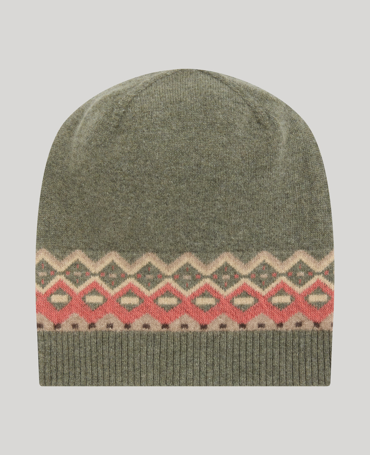 Fairisle Cashmere Beanie