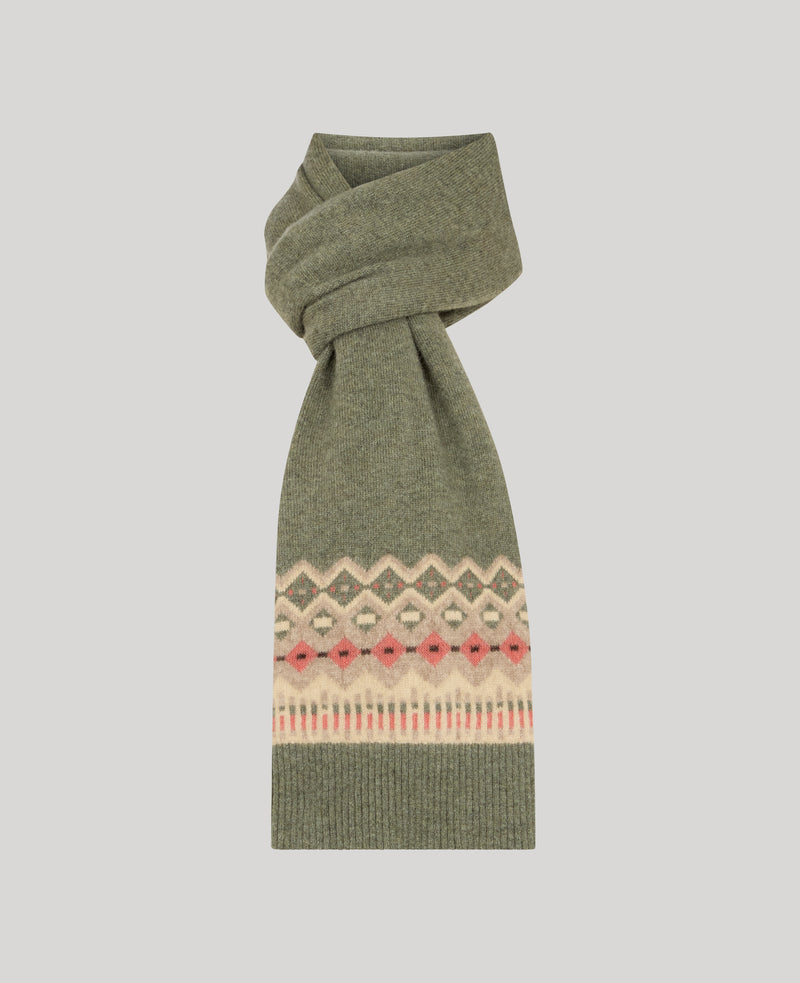Fairisle Cashmere Scarf