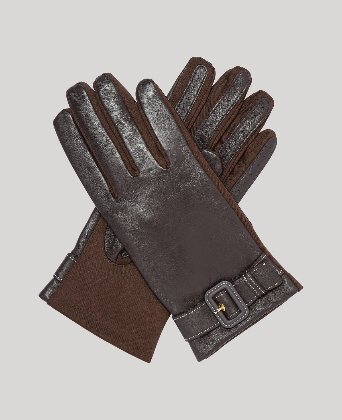 Lyla Leather Backed Gloves