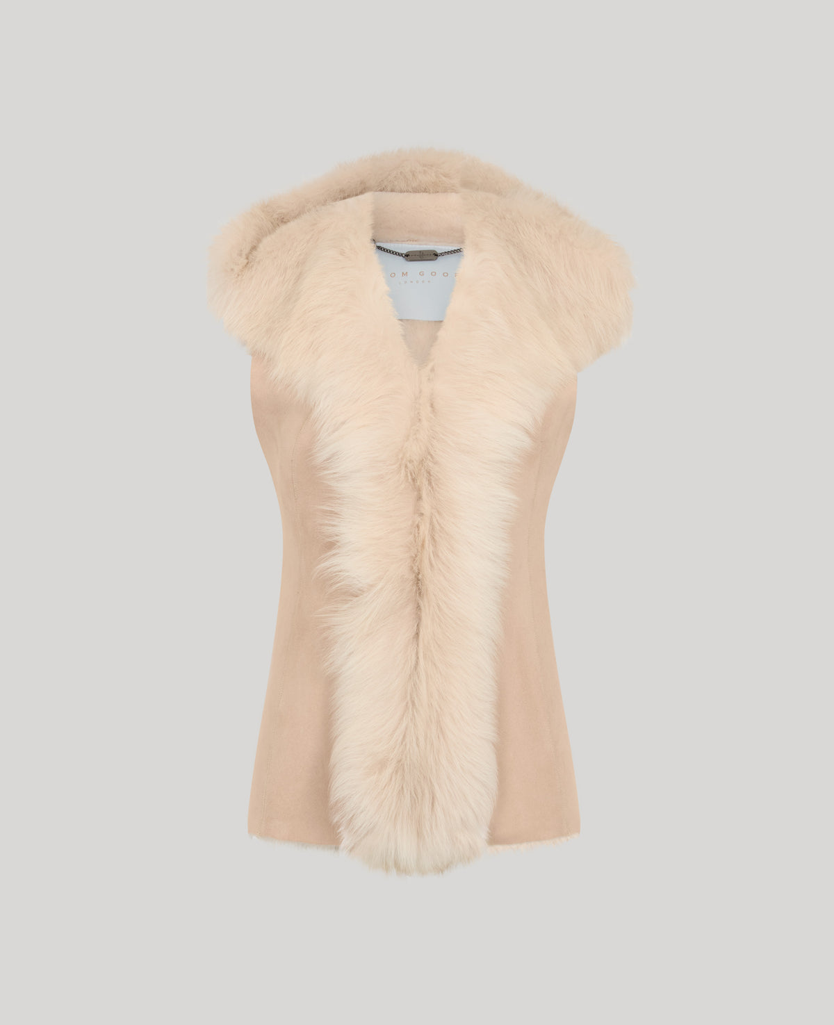 Shearling Hooded Gilet